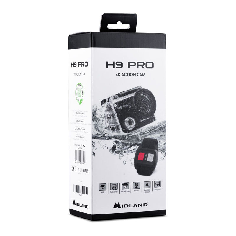 Midland H9 4K Pro Action Camera