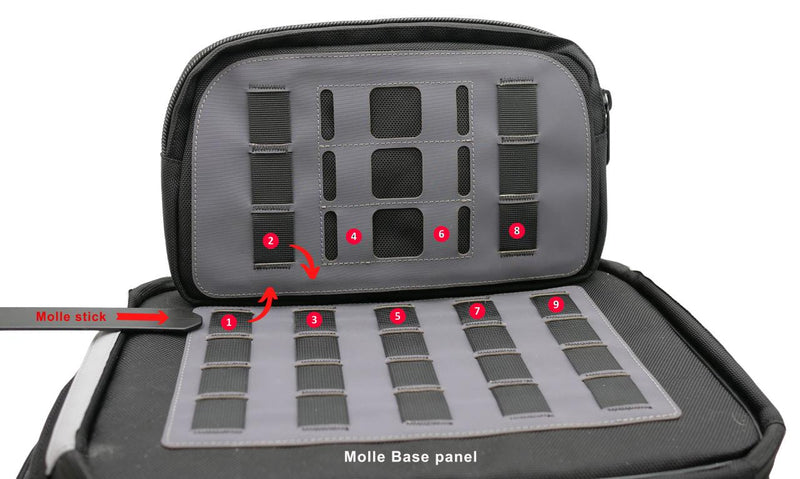 Desert Fox Motorcycle Rackless Pannier Bags