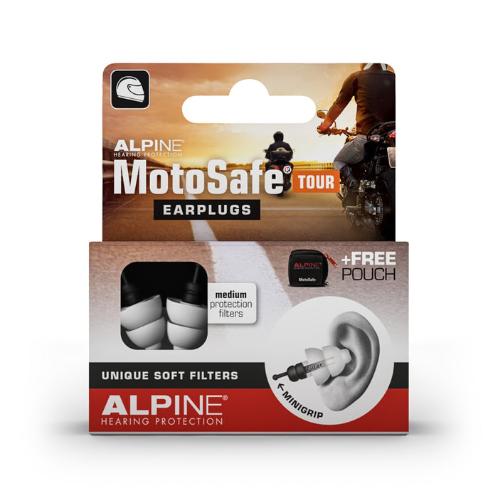 MotoSafe Tour Ear Plugs by Alpine