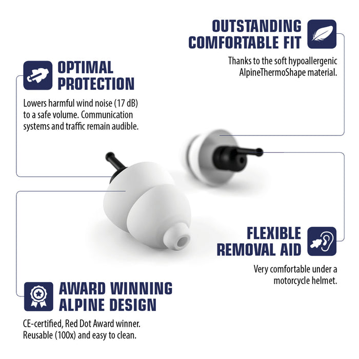 MotoSafe Tour Ear Plugs by Alpine