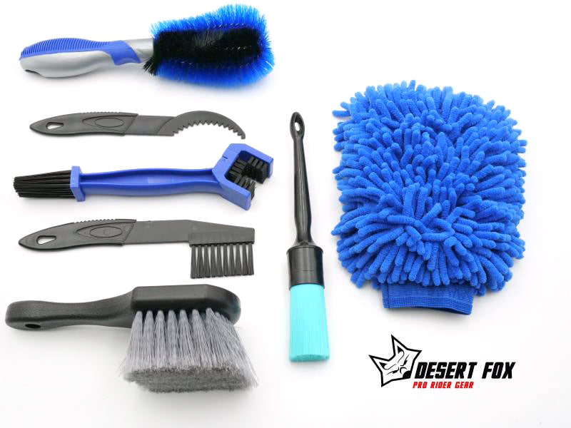 Desert Fox EzClean motorcycle cleaning & detailing Kit