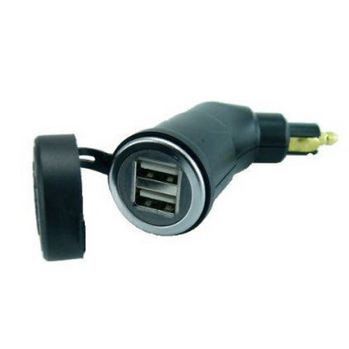 Desert Fox Motorcycle Hella/Din Socket Dual USB Charger