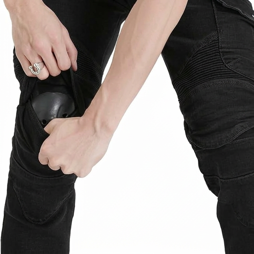 Nexo Cargo Kevlar Riding Denims - Black