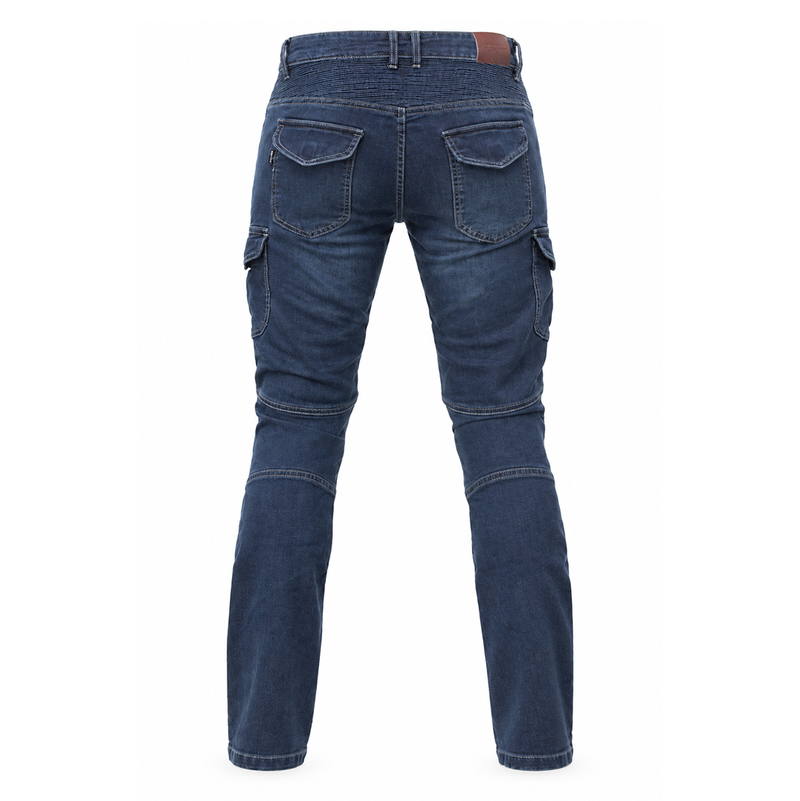 Nexo Cargo Kevlar Riding Denims - Blue