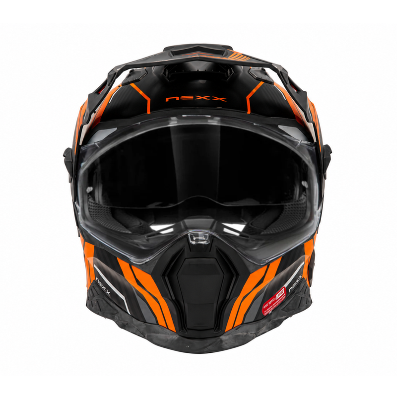 Nexx X.Wed 2 Wild Country Adventure Helmet Black & Orange