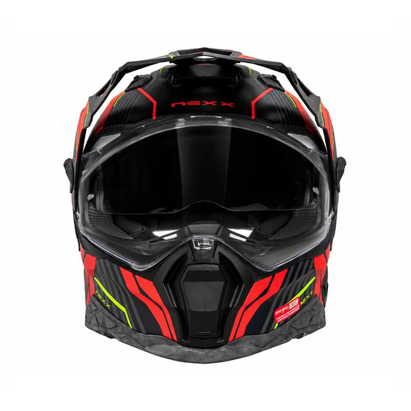 Nexx X.Wed 2 Wild Country Adventure Helmet Black & Red