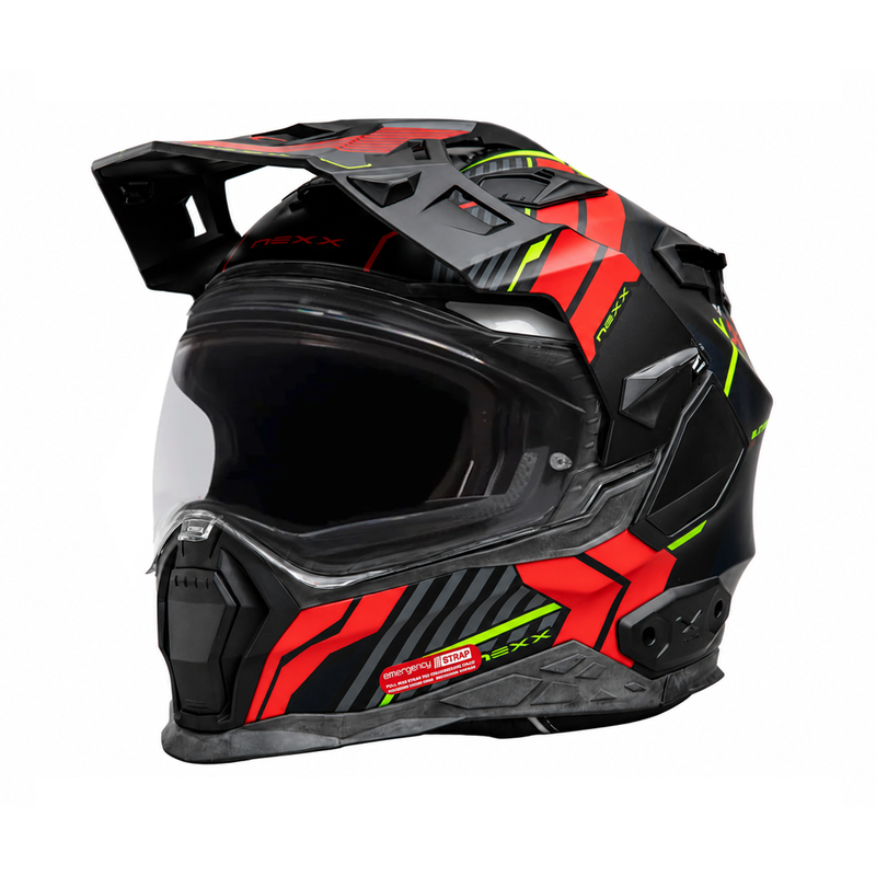 Nexx X.Wed 2 Wild Country Adventure Helmet Black & Red