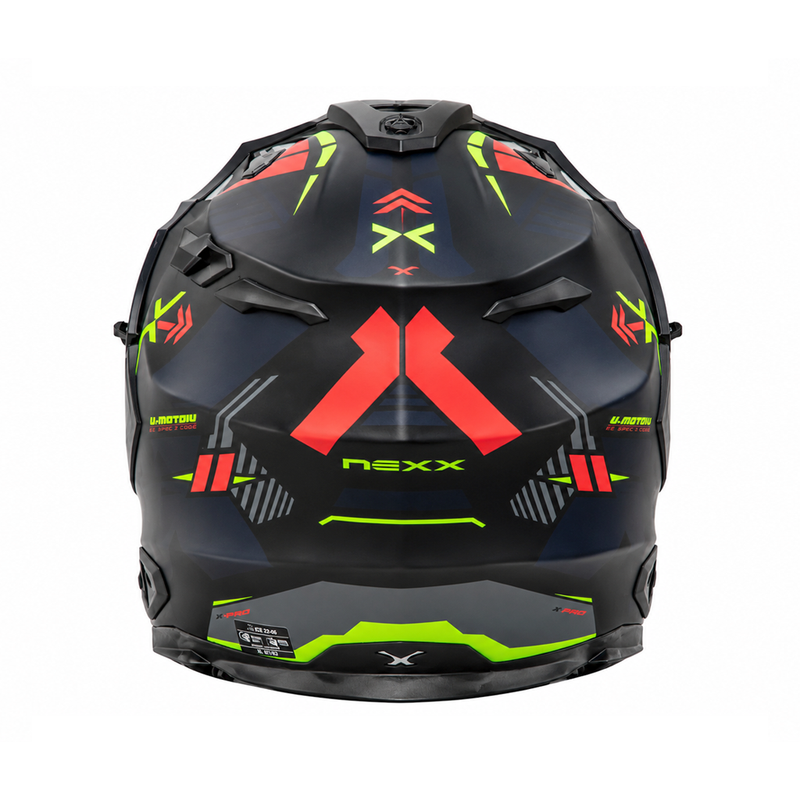Nexx X.Wed 2 Wild Country Adventure Helmet Black & Red