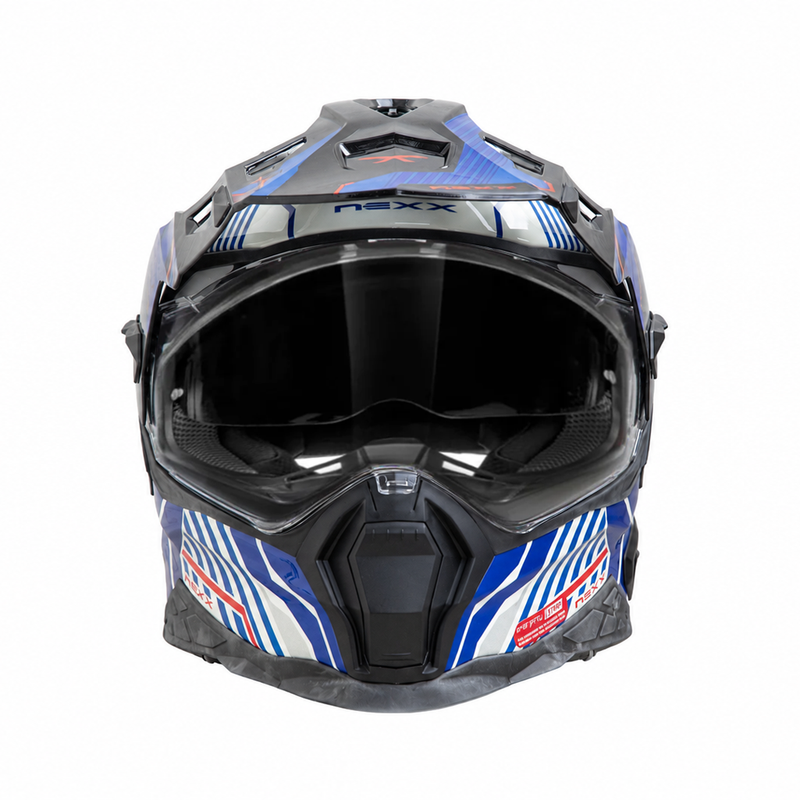 Nexx X.Wed 2 Wild Country Adventure Helmet White & Blue