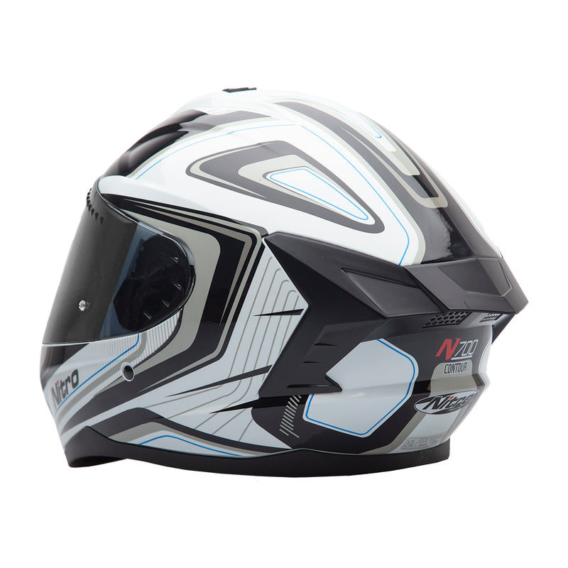 Nitro N700 Contour Black/White/Gunmetal