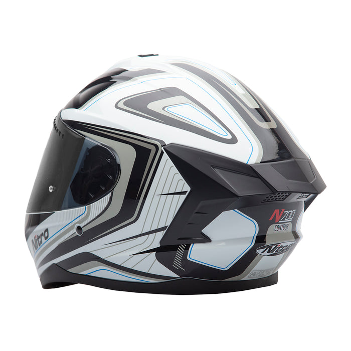 Nitro N700 Contour Black/White/Gunmetal