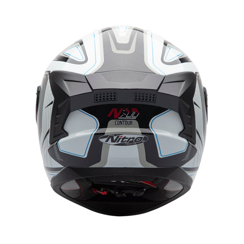 Nitro N700 Contour Black/White/Gunmetal