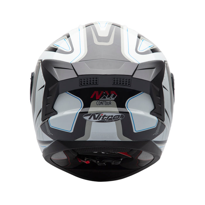 Nitro N700 Contour Black/White/Gunmetal