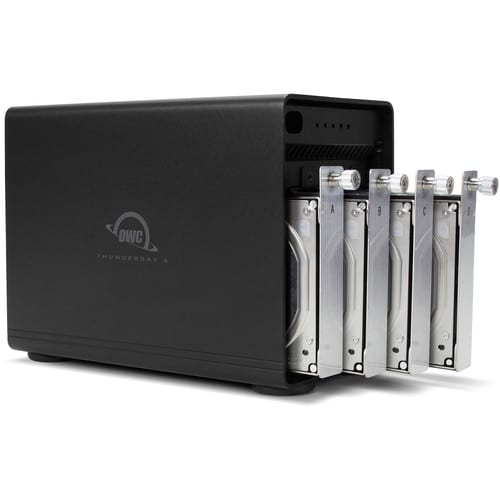 OWC 4 Bay Thunderbolt3 RAID5 0TB-3