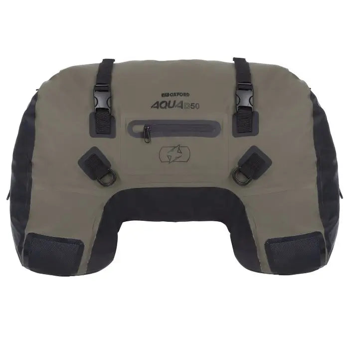 Oxford AQUA D-50 Duffle Bag Khaki/Black
