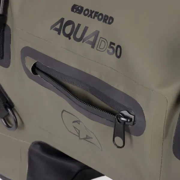 Oxford AQUA D-50 Duffle Bag Khaki/Black
