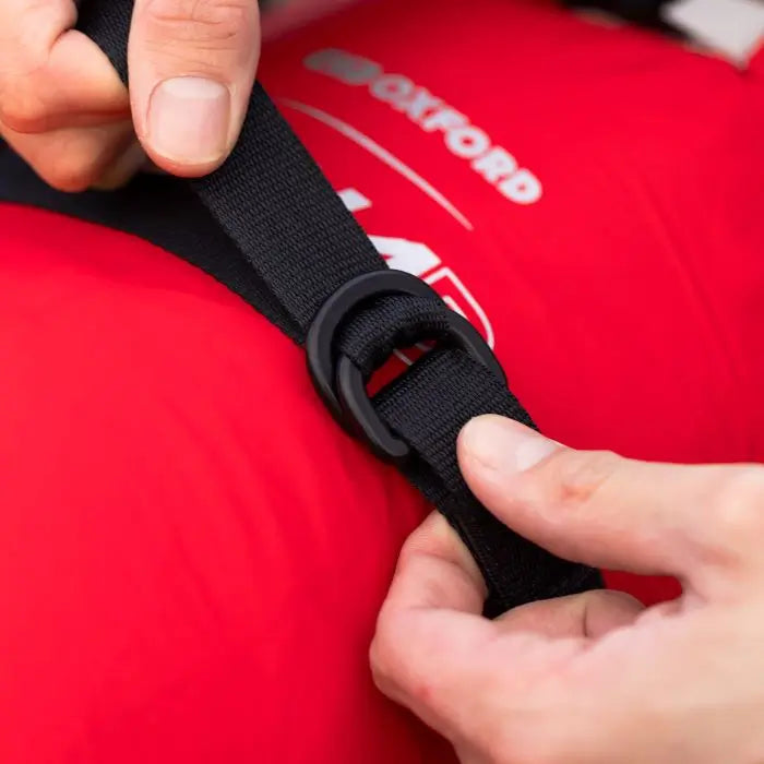 Oxford Atlas D-Ring 26mm x 1.2m Black (Pair)