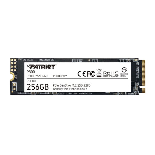 Patriot P300 256GB M.2 PCIe NVMe SSD-0