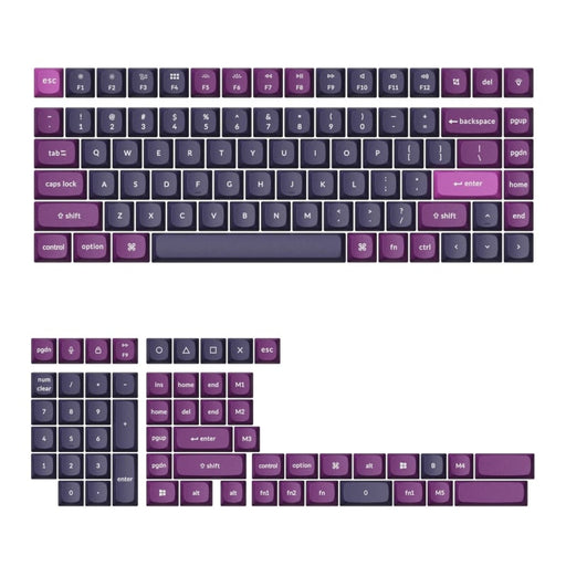 Keychron Double Shot OSA PBT Keycap Full Keycap Set - Purple-0