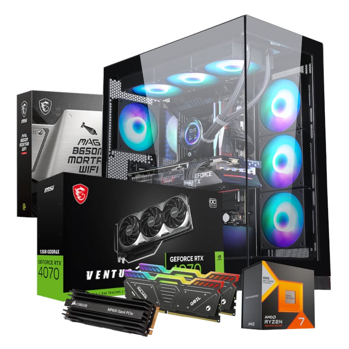 PCBuilder AMD Ryzen 7 7800X3D STRATEGIST Windows 11 Gaming PC-1