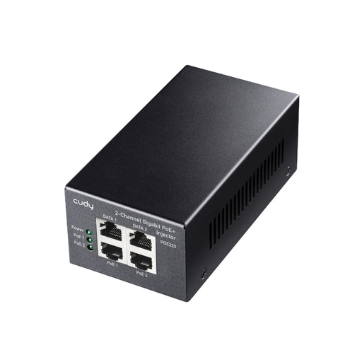 Cudy 2-Channel 30W Gigabit PoE+ Injector-0