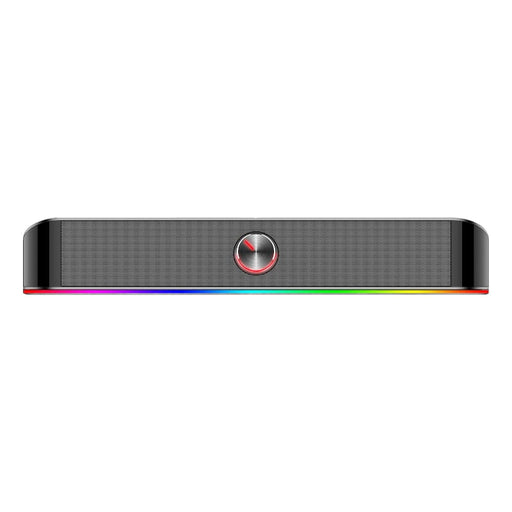 REDRAGON 2.0 Sound Bar ADIEMUS 2 x 3W RGB USB|Aux PC Gaming Speaker - Black-1