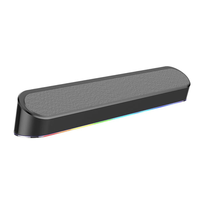 REDRAGON 2.0 Sound Bar ADIEMUS 2 x 3W RGB USB|Aux PC Gaming Speaker - Black-4