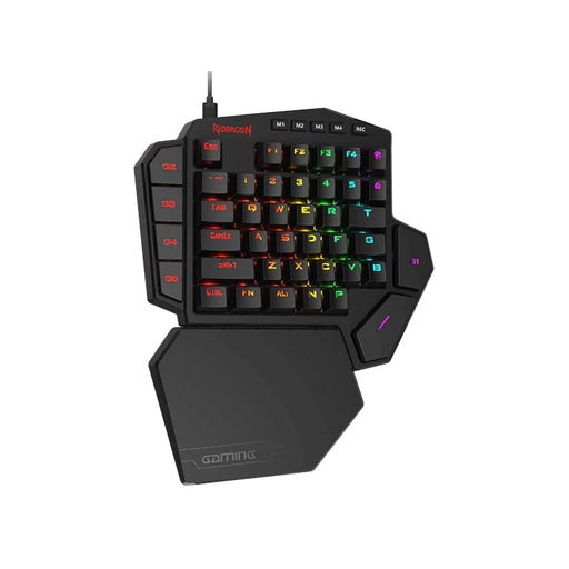 REDRAGON Diti Elite Pro One-Handed RGB Wireless Mechanical Gaming Keyboard - Black-0