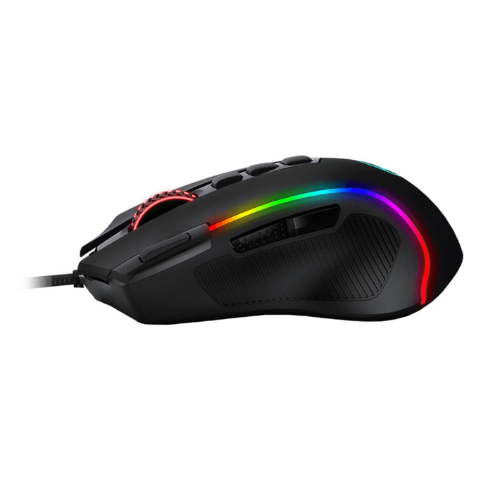 REDRAGON PREDATOR 4000DPI RGB Ergo Gaming Mouse - Black-3