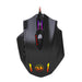 REDRAGON IMPACT 12400DPI MMO Gaming Mouse - Black-0