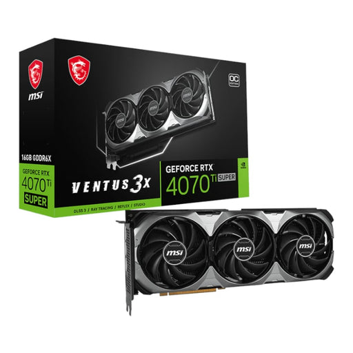 MSI Nvidia GeForce RTX 4070Ti Super Ventus 3x OC 16GB Graphics Card-0