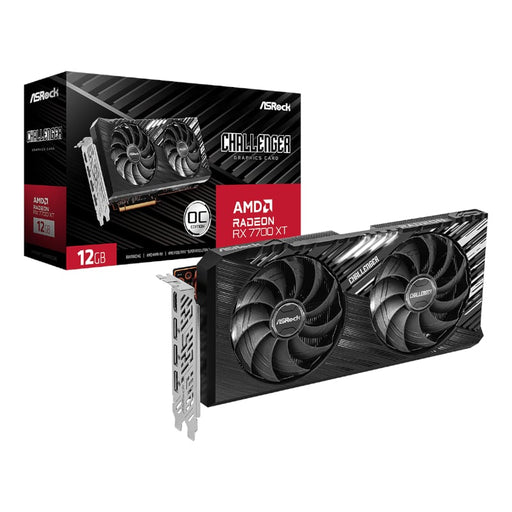 ASRock Radeon RX7700XT Challenger 12G OC 192-BIT Graphics Card-0