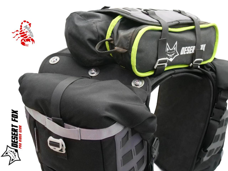 Desert Fox Motorcycle Rackless Pannier Bags