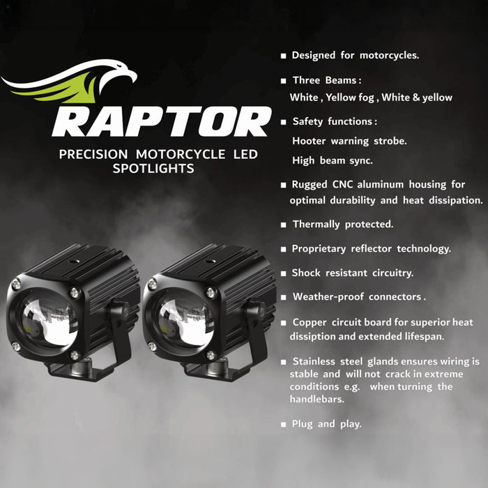 Desert Fox Raptor LED Spot Light Kit