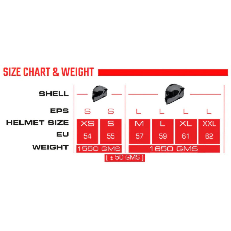 SMK Titan Carbon Nero GL261 Helmet
