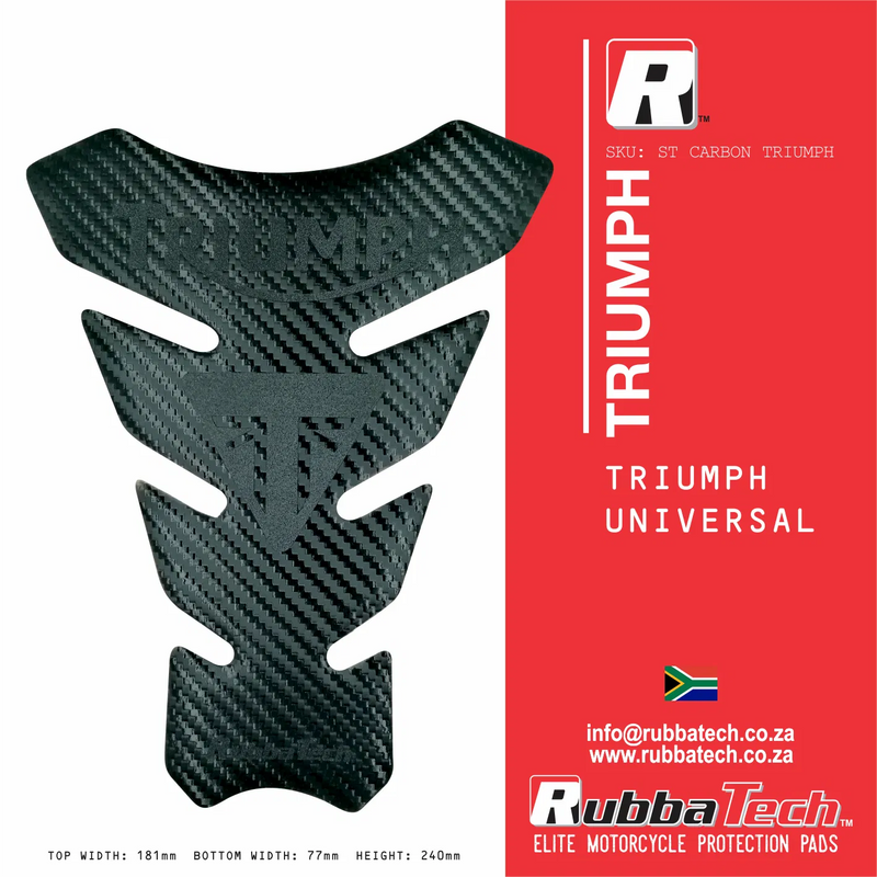 Rubbatech Triumph Superbike Tank Pad
