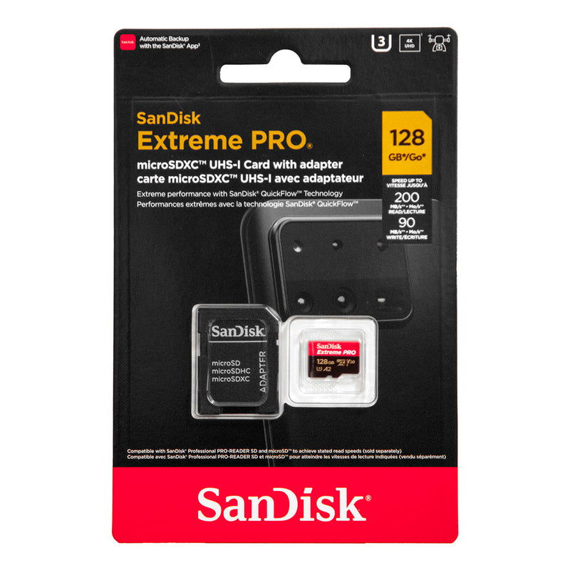 SanDisk Extreme PRO microSDXC™ UHS-I CARD - 128GB