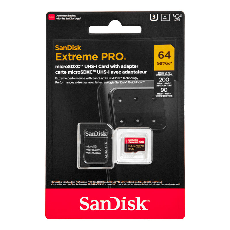SanDisk Extreme PRO microSDXC™ UHS-I CARD - 64GB