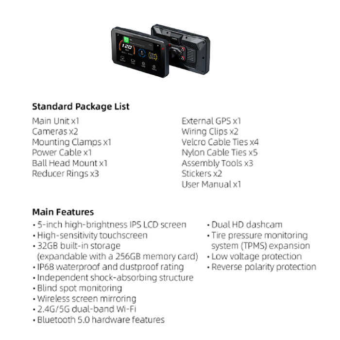 CHIGEE AIO-5 Lite Smart Riding Display