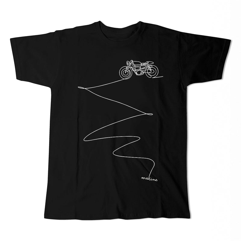 T-Shirt Black - Follow The Flow