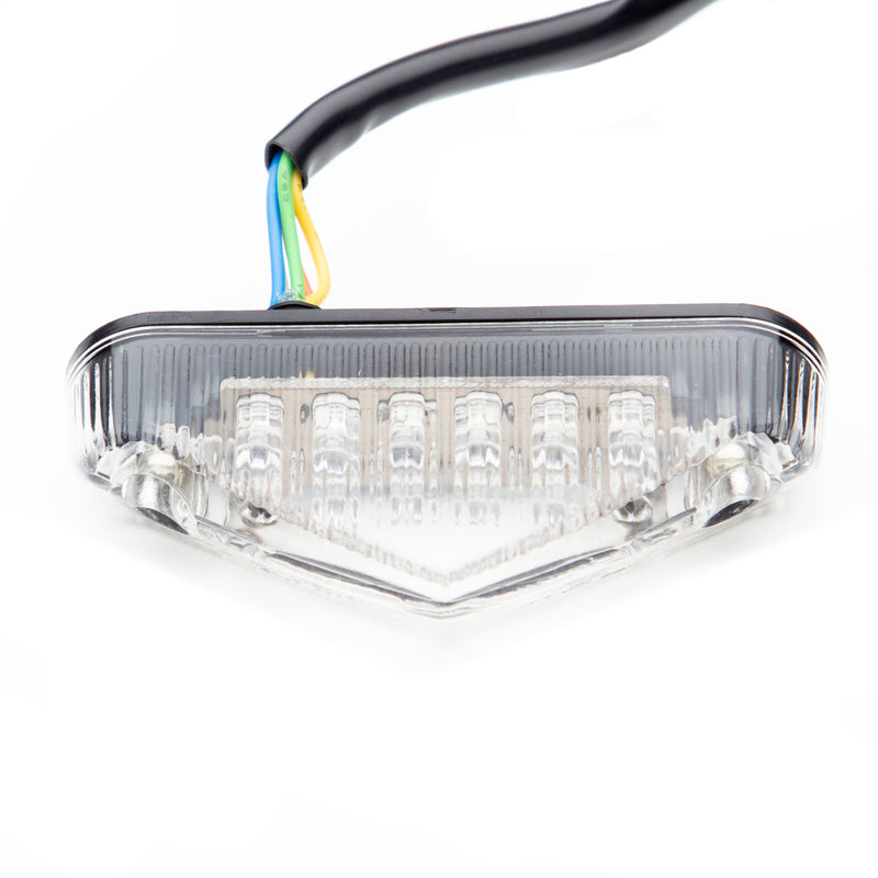 Integrated Triangle LED Tail Light - Clear Lens