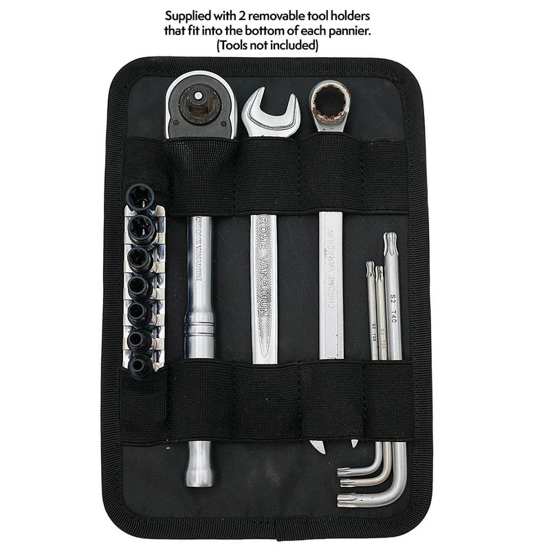 Desert Fox Motorcycle Rackless Pannier Bags