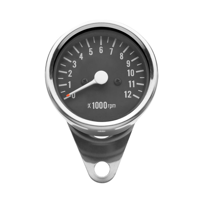 Universal Chrome Tach - 12000rpm