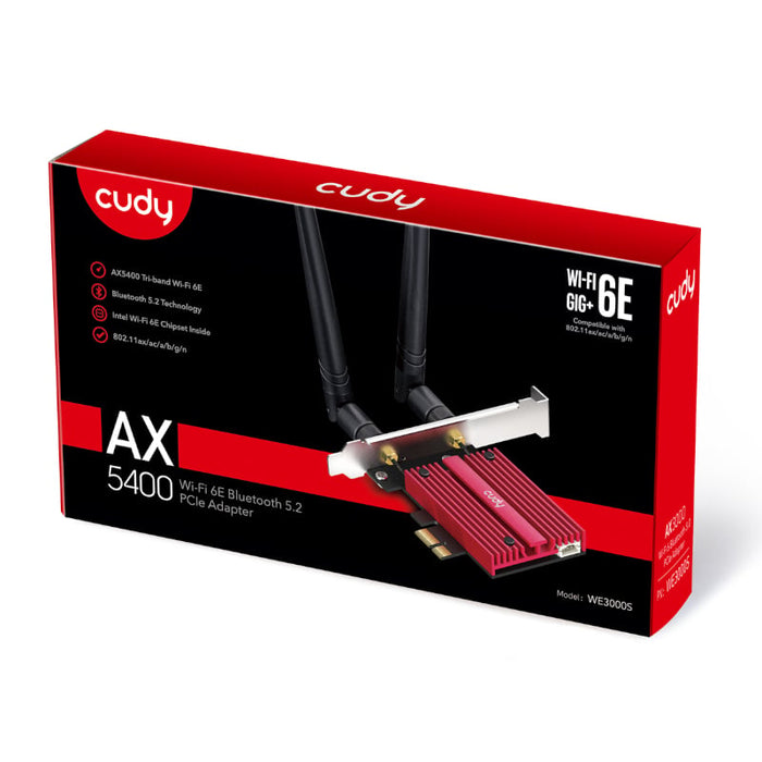 Cudy AX5400 WiFi 6E PCI Express Adapter-1