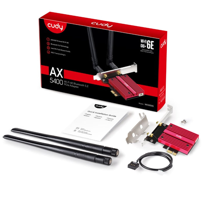 Cudy AX5400 WiFi 6E PCI Express Adapter-2