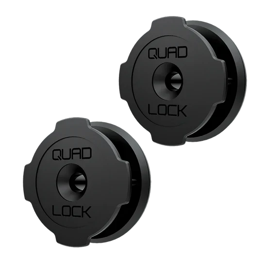 Quad Lock Adhesive Wall Mount - Twin Pack
