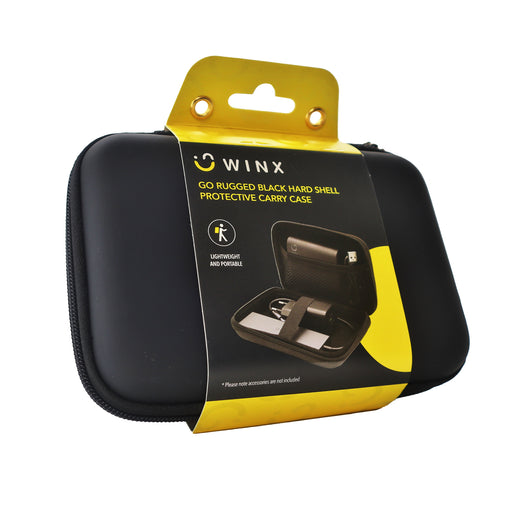 Winx Go Rugged Hardshell Protective Carry Case - Black-1