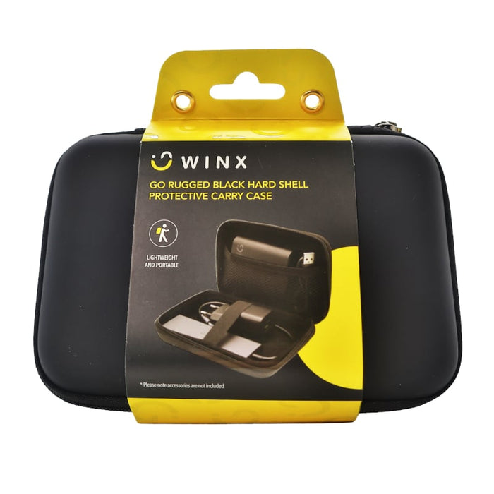 Winx Go Rugged Hardshell Protective Carry Case - Black-0