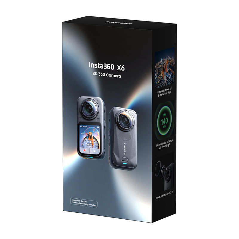 Insta360 - X6 8K - Essential Bundle