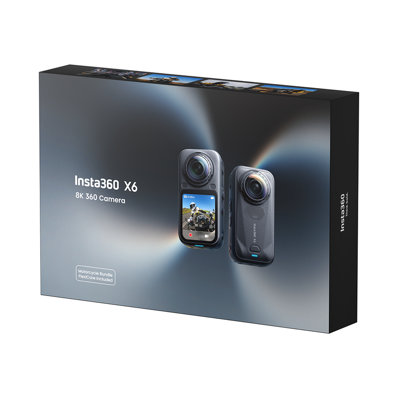 Insta360 - X6 8K - Motorcycle Bundle